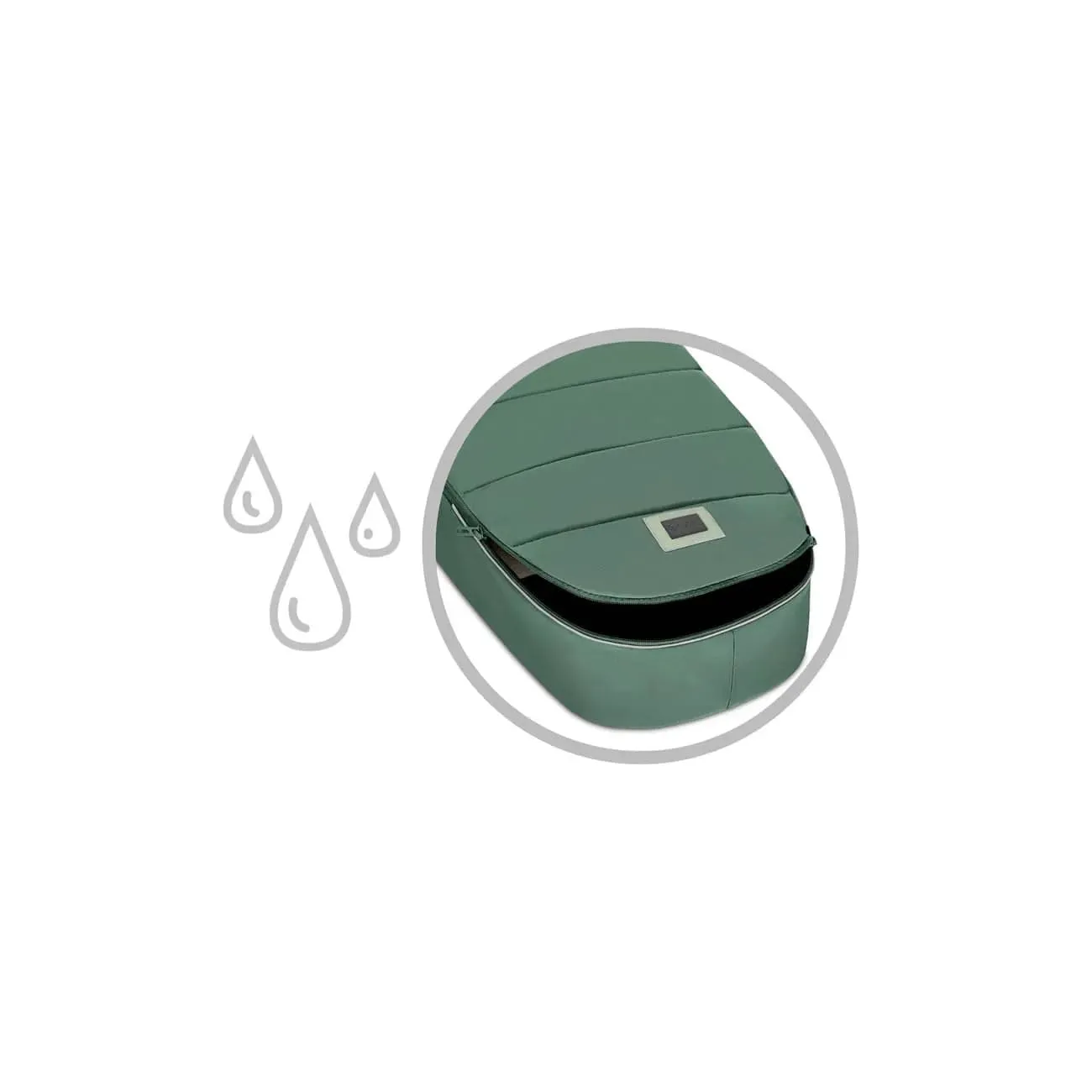Cybex Platinum Footmuff - Leaf Green