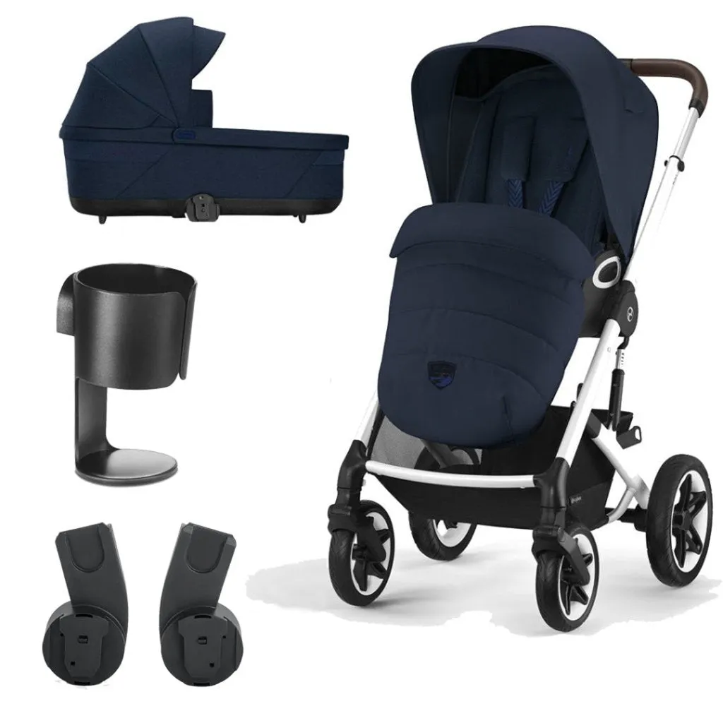 CYBEX Talos Essential Travel System - Ocean Blue