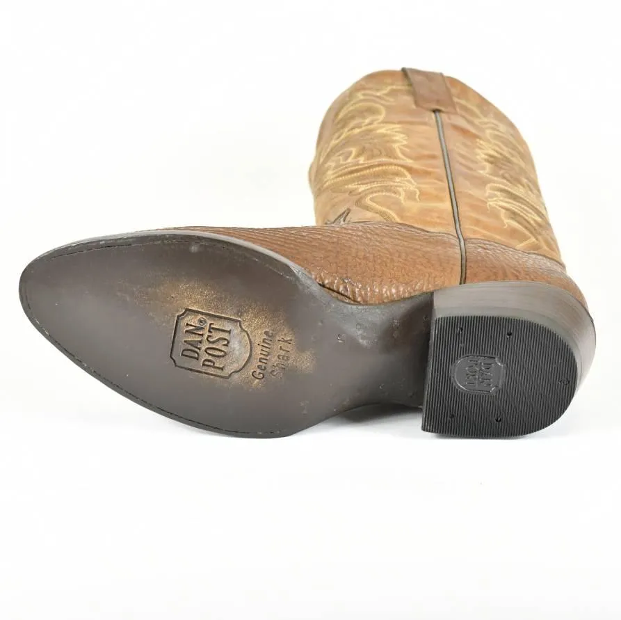 Dan Post Shark Skin Cognac Men's Cowboy Boot 2358