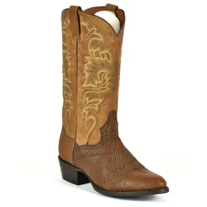 Dan Post Shark Skin Cognac Men's Cowboy Boot 2358