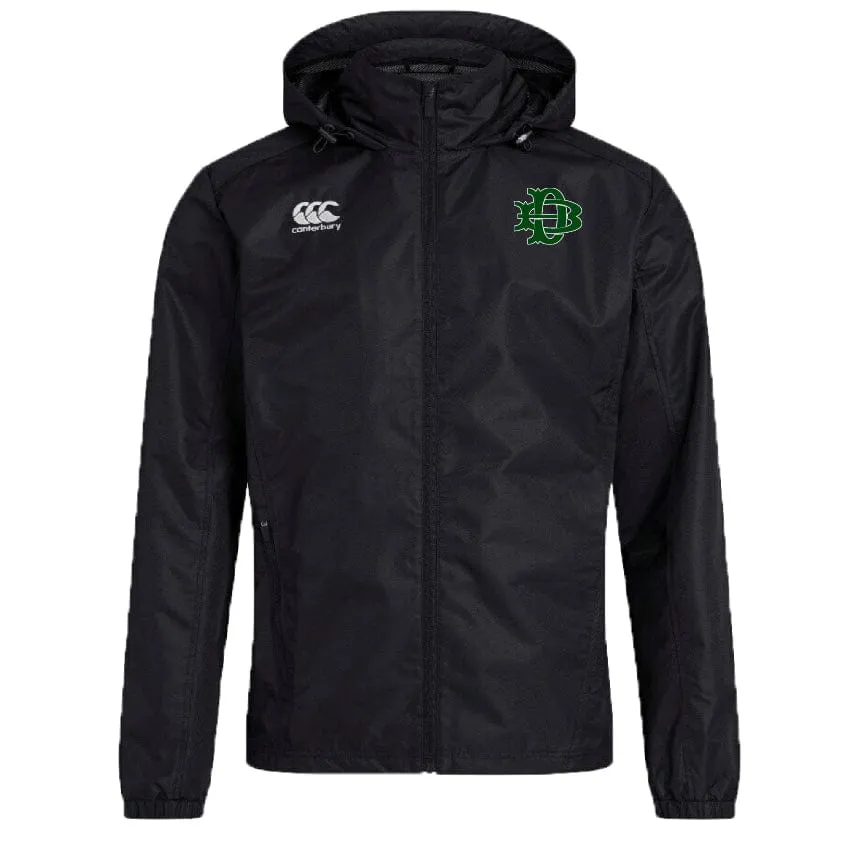 Denver Barbarians Club Vaposhield Full Zip Rain Jacket by Canterbury