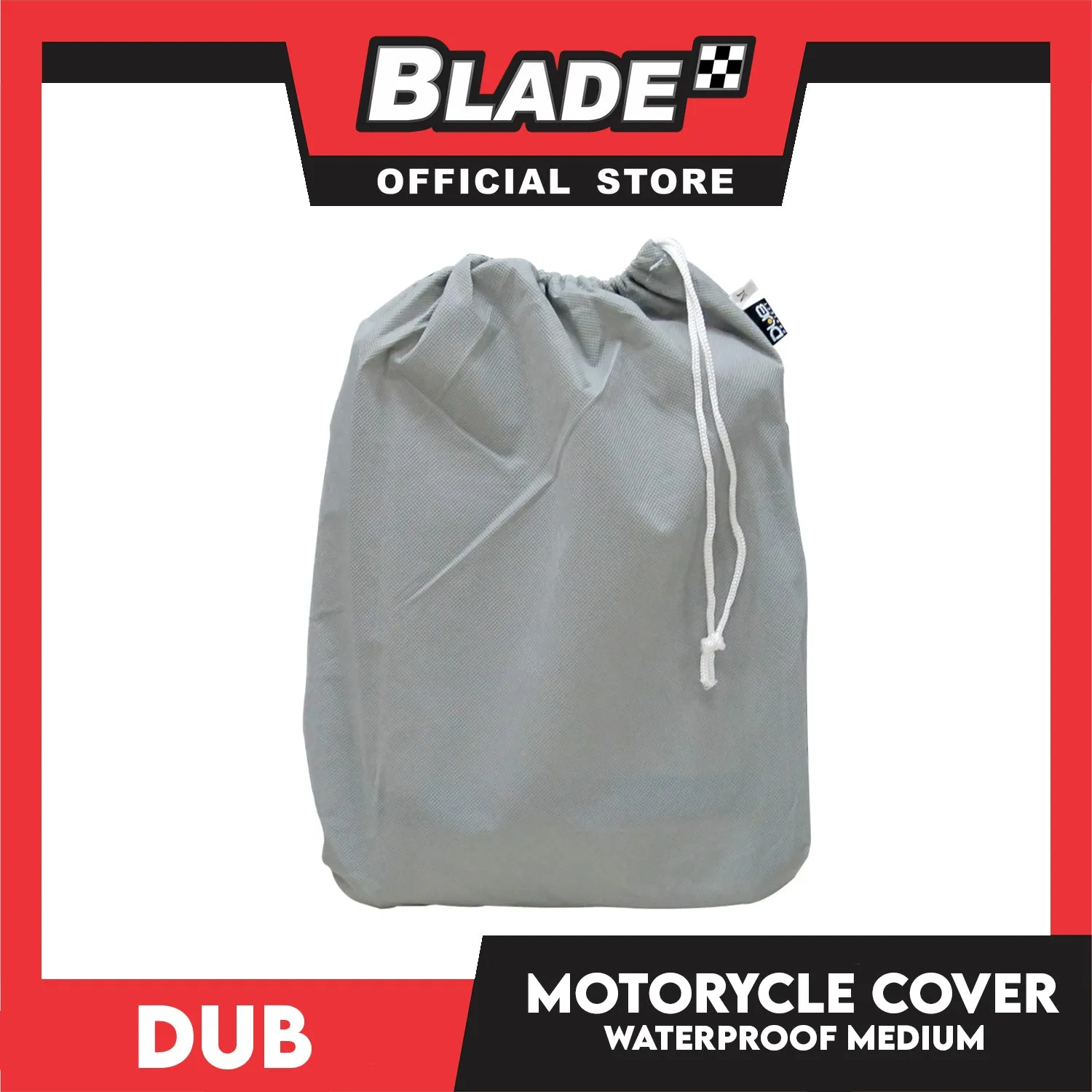 Dub Motorcycle Cover Waterproof w/ Storage Bag Fits most Underbone Motorcycles 100cc up to 400cc