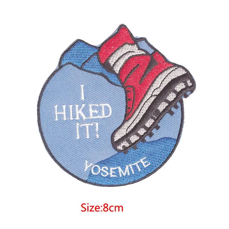 Embroidery Shoes Cloth Paste OK Clothing Accessories