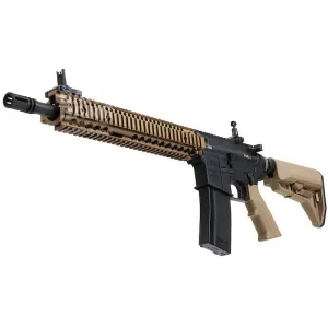 EMG Colt Licensed Daniel Defense 12.5 inch M4A1 SOPMOD Block 2 GBBR Airsoft -  BK/ DE (by King Arms)