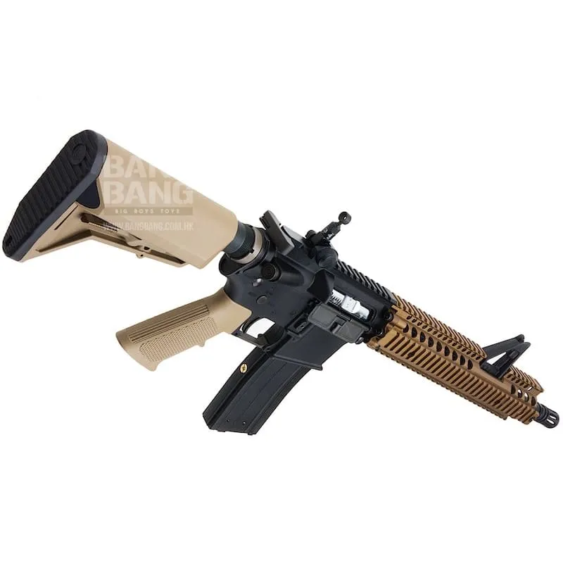 EMG Colt Licensed Daniel Defense M4A1 FSP GBBR Airsoft - BK/ DE (by King Arms)