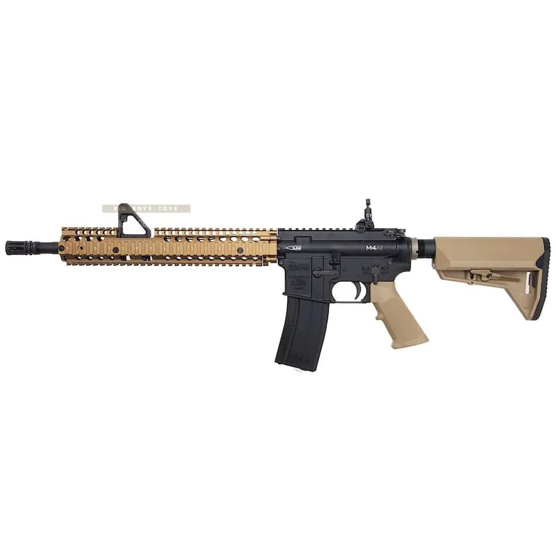 EMG Colt Licensed Daniel Defense M4A1 FSP GBBR Airsoft - BK/ DE (by King Arms)