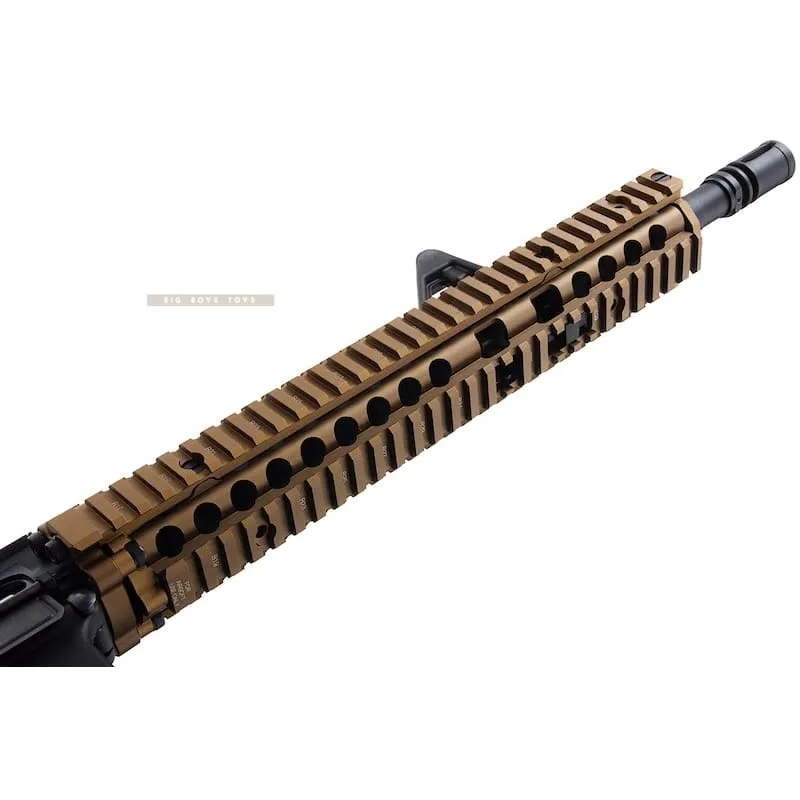 EMG Colt Licensed Daniel Defense M4A1 FSP GBBR Airsoft - BK/ DE (by King Arms)