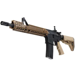 EMG Colt Licensed Daniel Defense M4A1 FSP GBBR Airsoft - BK/ DE (by King Arms)