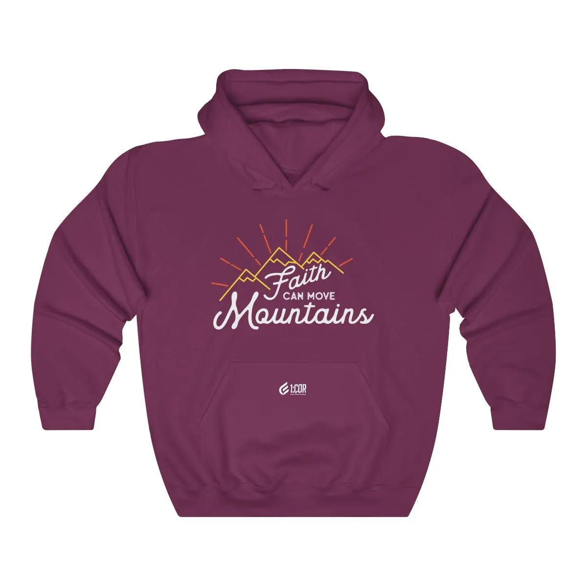 Faith and Mountains | Hooded Sweatshirt