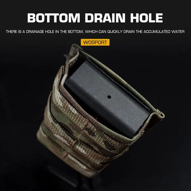 FAST Type Single 7.62 Magazine Pouch for AK - Ranger Green