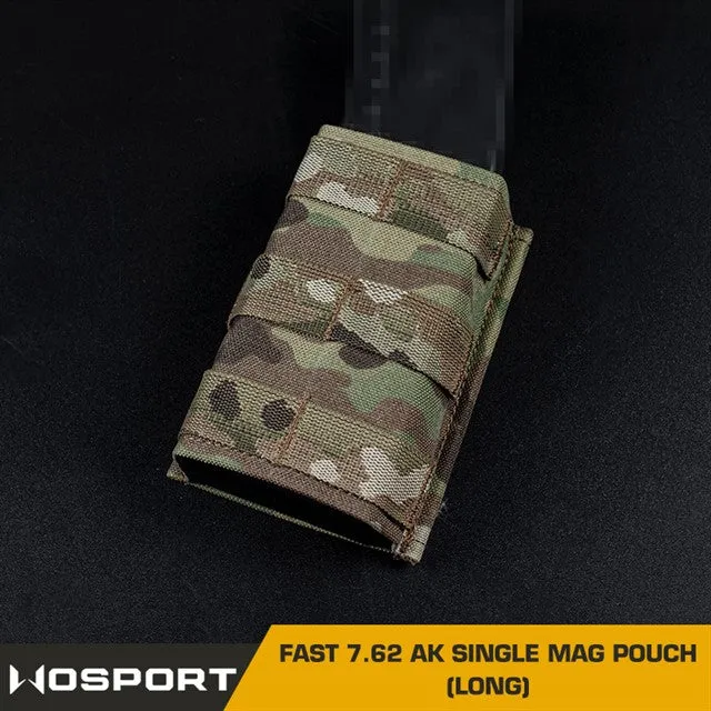 FAST Type Single 7.62 Magazine Pouch for AK - Ranger Green