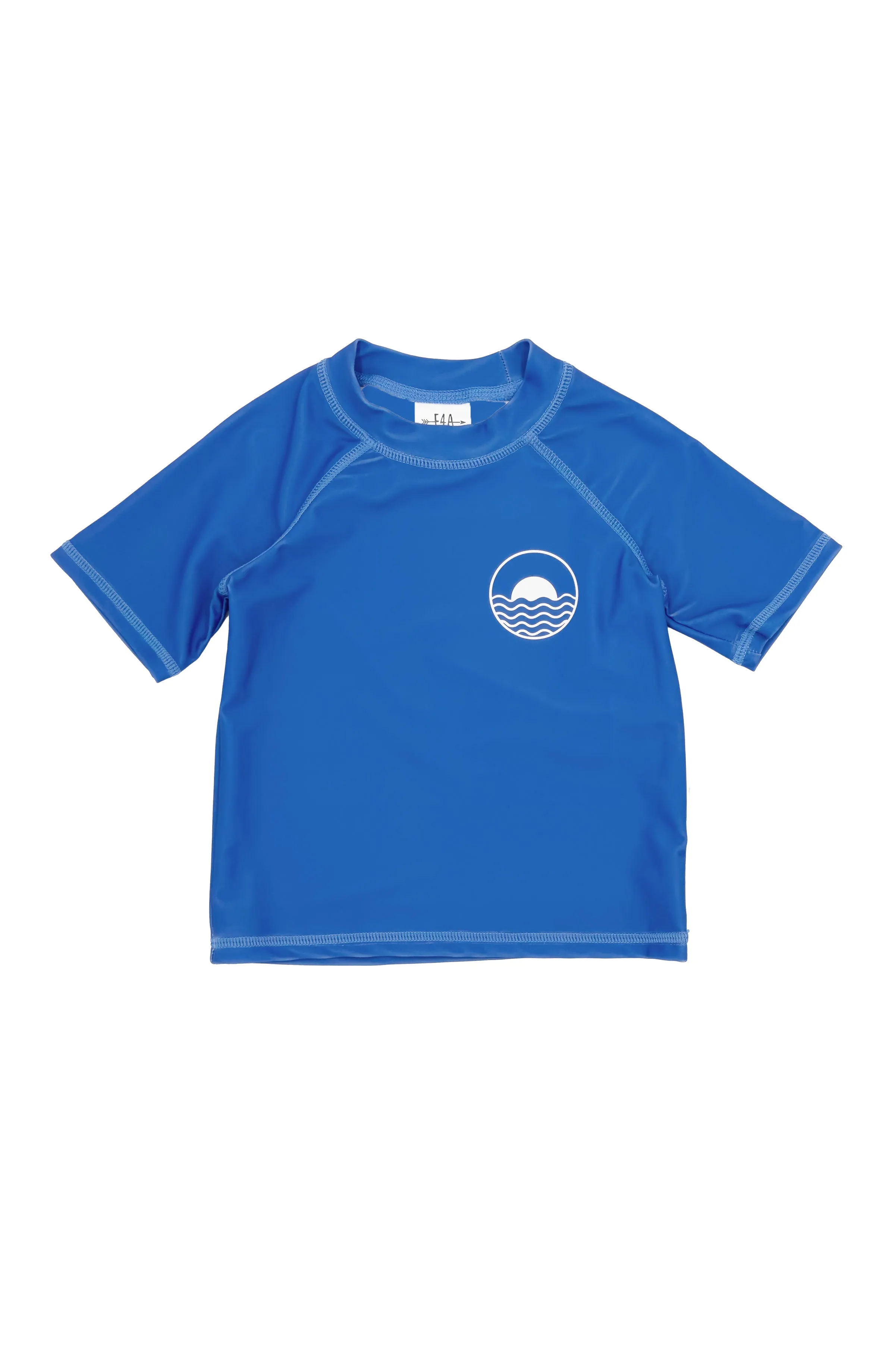 Feather 4 Arrow Icon S/S Rash Top