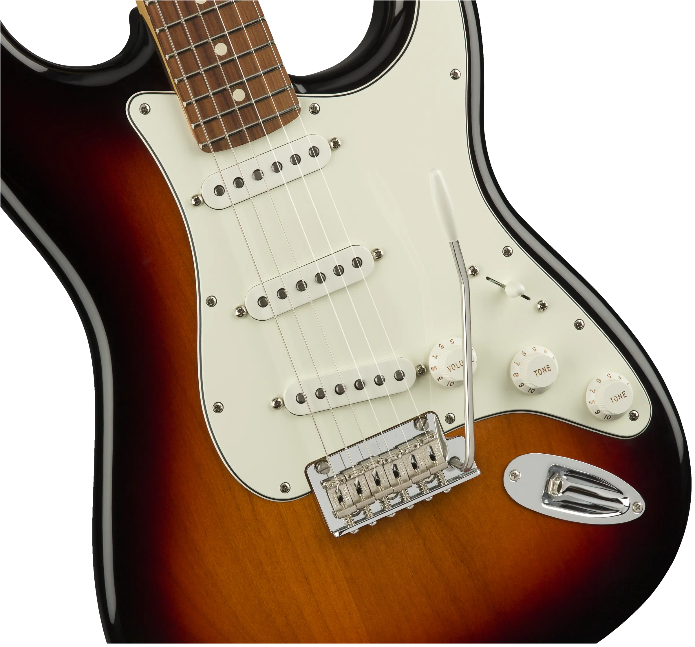 Fender Player Stratocaster®, Pau Ferro Fingerboard, 3-Color Sunburst