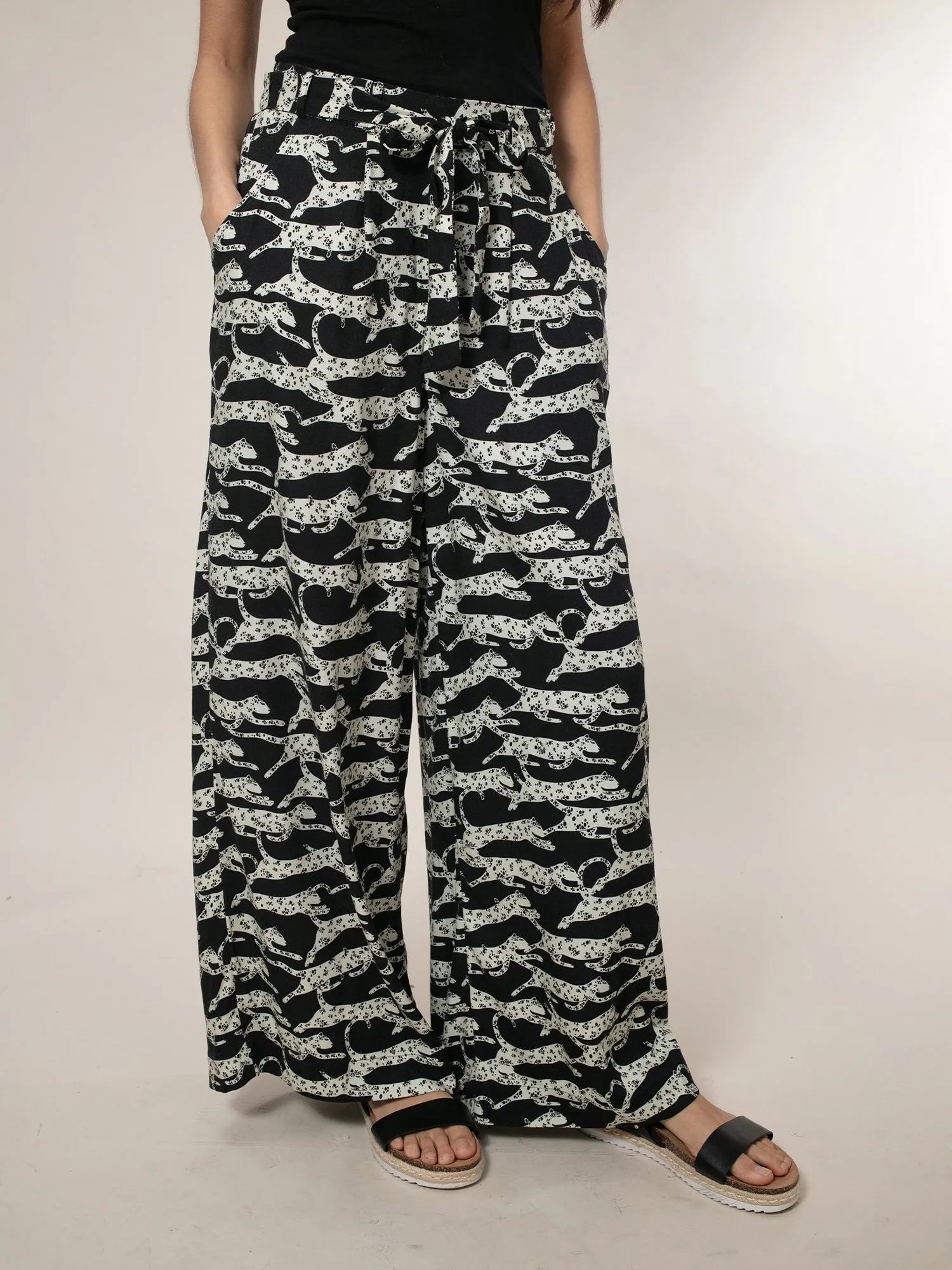 Fifi Trousers - Black Mix