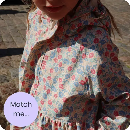 Floral Waterproof Jacket