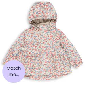 Floral Waterproof Jacket