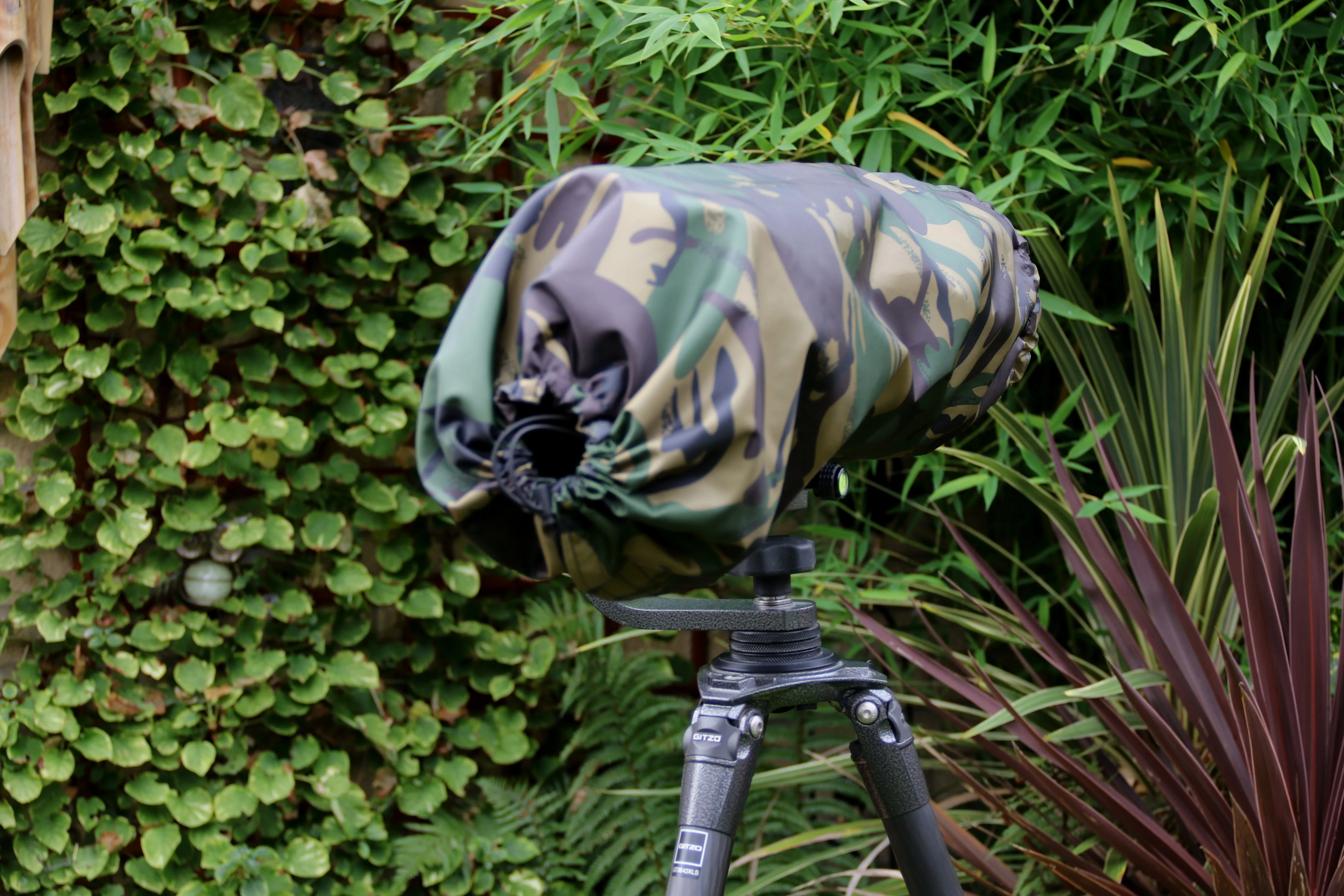 For CANON lens range SET  Waterproof Reversible Double layer  DPM Camo - Black Camera Lens Cover & CAP