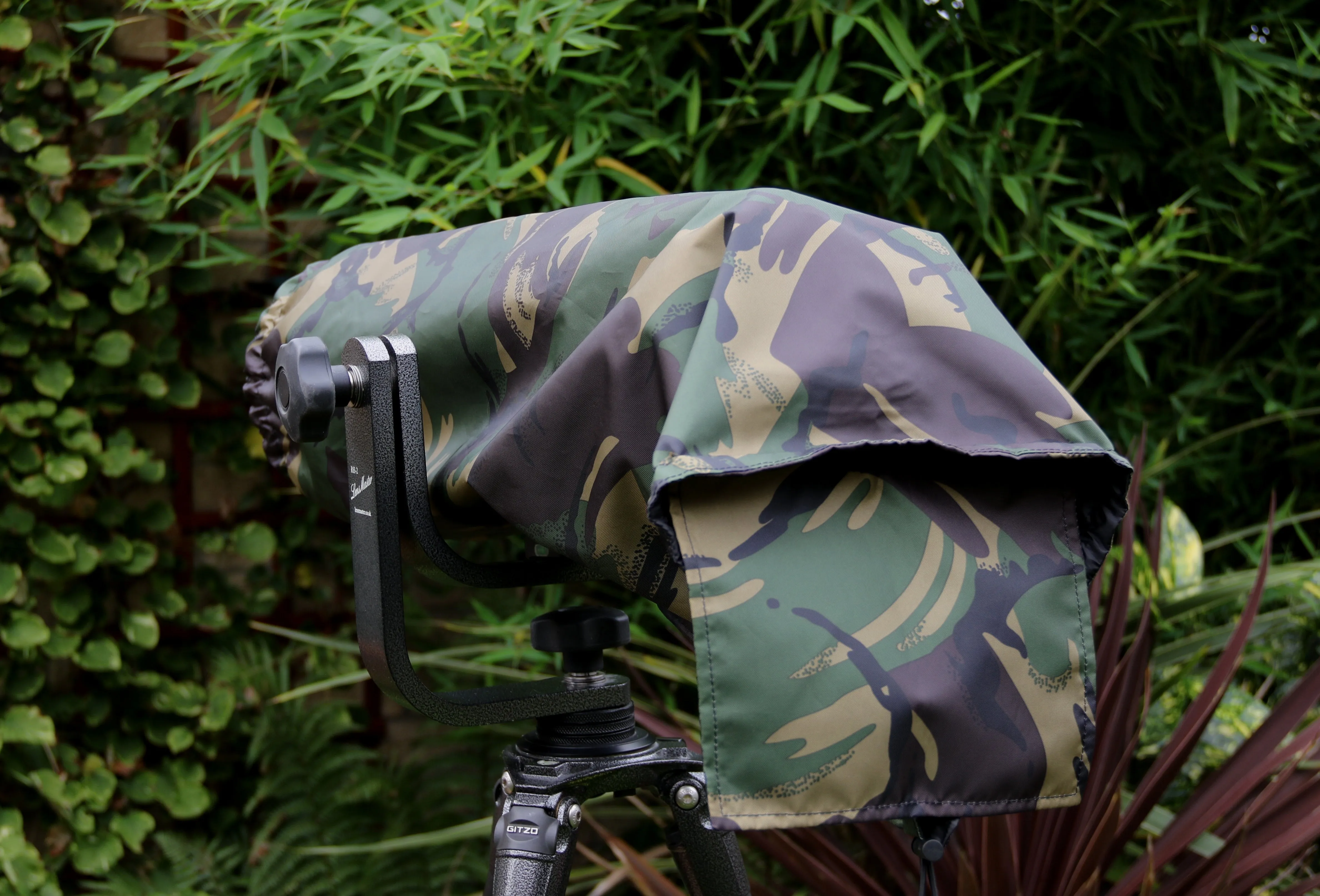 For CANON lens range SET  Waterproof Reversible Double layer  DPM Camo - Black Camera Lens Cover & CAP