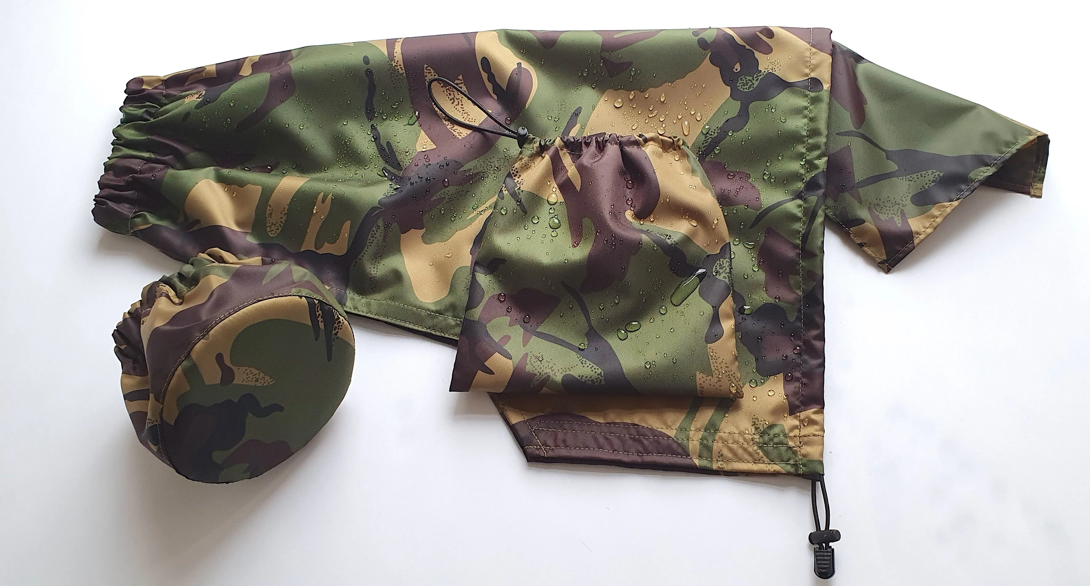 For TAMRON lens range Waterproof Camera Lens Rain Cover, CAP and Pouch SETS in DPM Camo, Olive green, Black colours