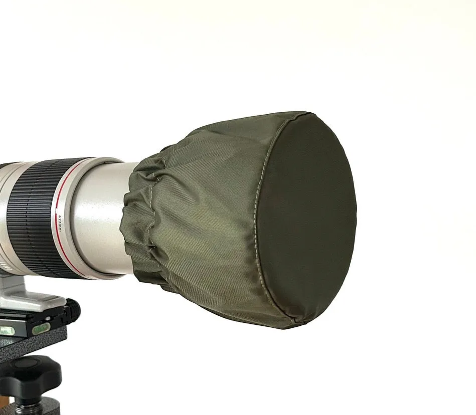 For TAMRON lens range Waterproof Camera Lens Rain Cover, CAP and Pouch SETS in DPM Camo, Olive green, Black colours