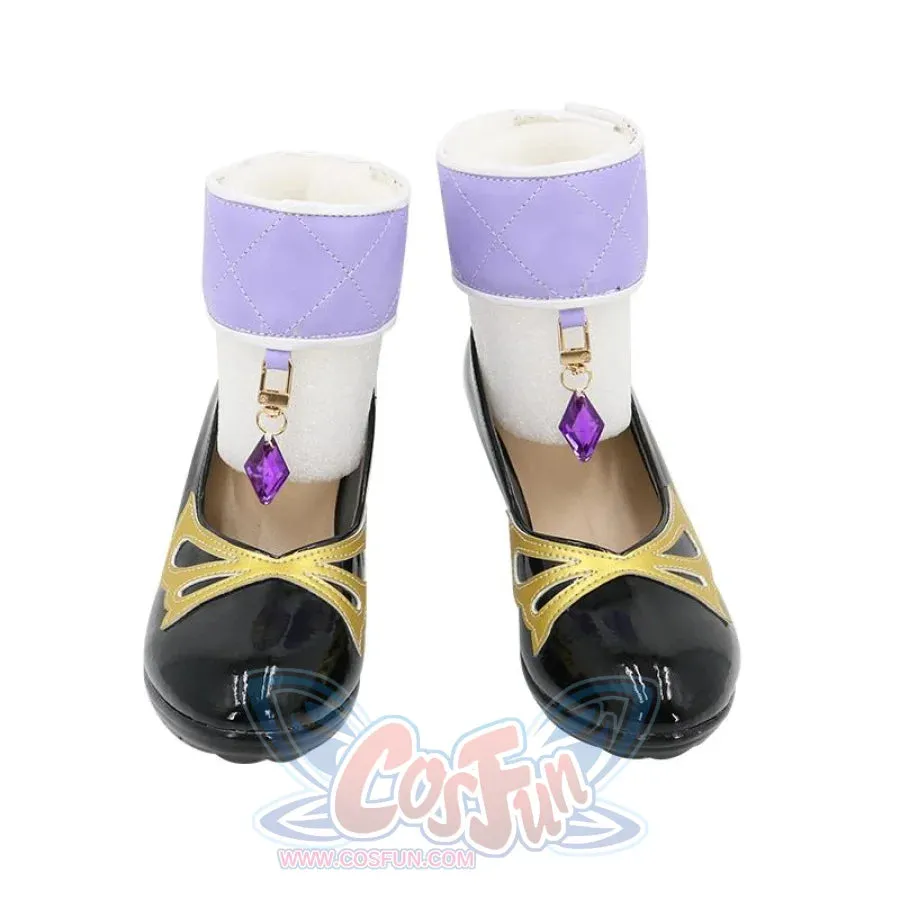 Genshin Impact Lisa Cosplay Shoes High Heels mp006321