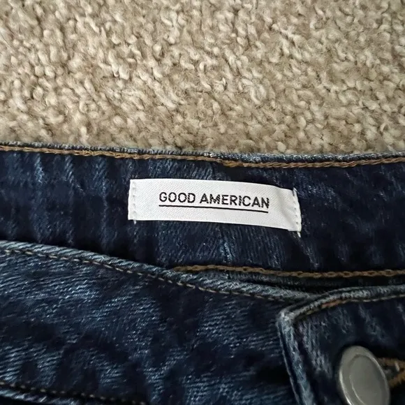 Good American Cut Off Denim Shorts