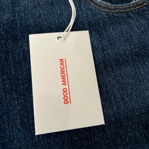 Good American Cut Off Denim Shorts