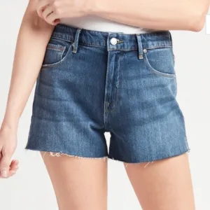 Good American Cut Off Denim Shorts