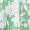 Green Floral Printed One Shoulder Frill Detail Dipped Hem Dress