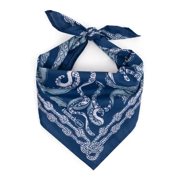 Handprinted Bandanas by Hemlock Goods