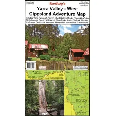 Hema Yarra Valley - West Gippsland Adventure Map