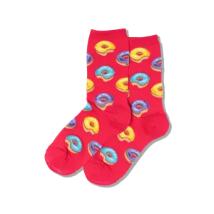 HOTSOX Women's Donut Crew Socks