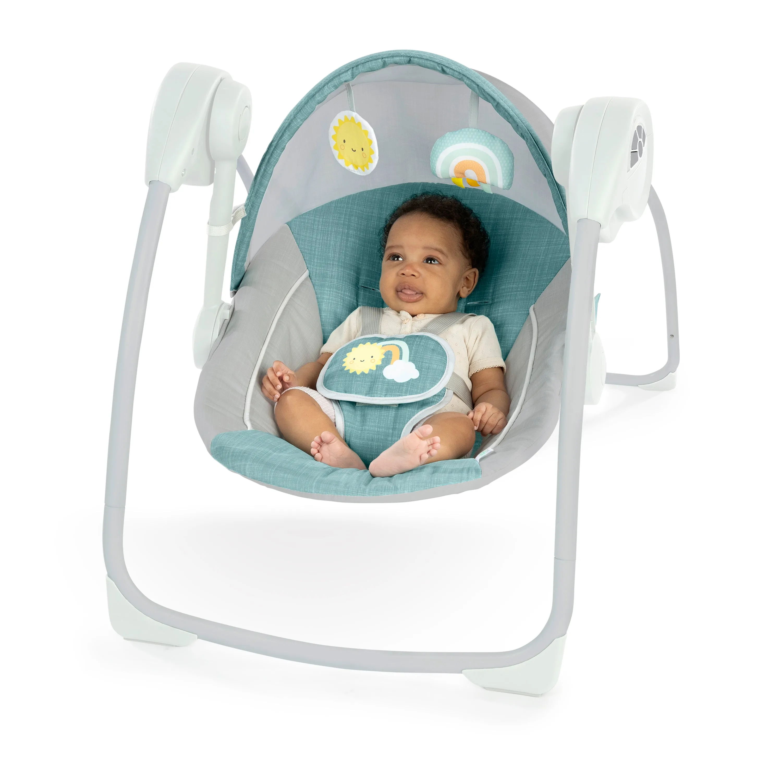 Ingenuity Sun Valley Canopy Portable Swing Teal