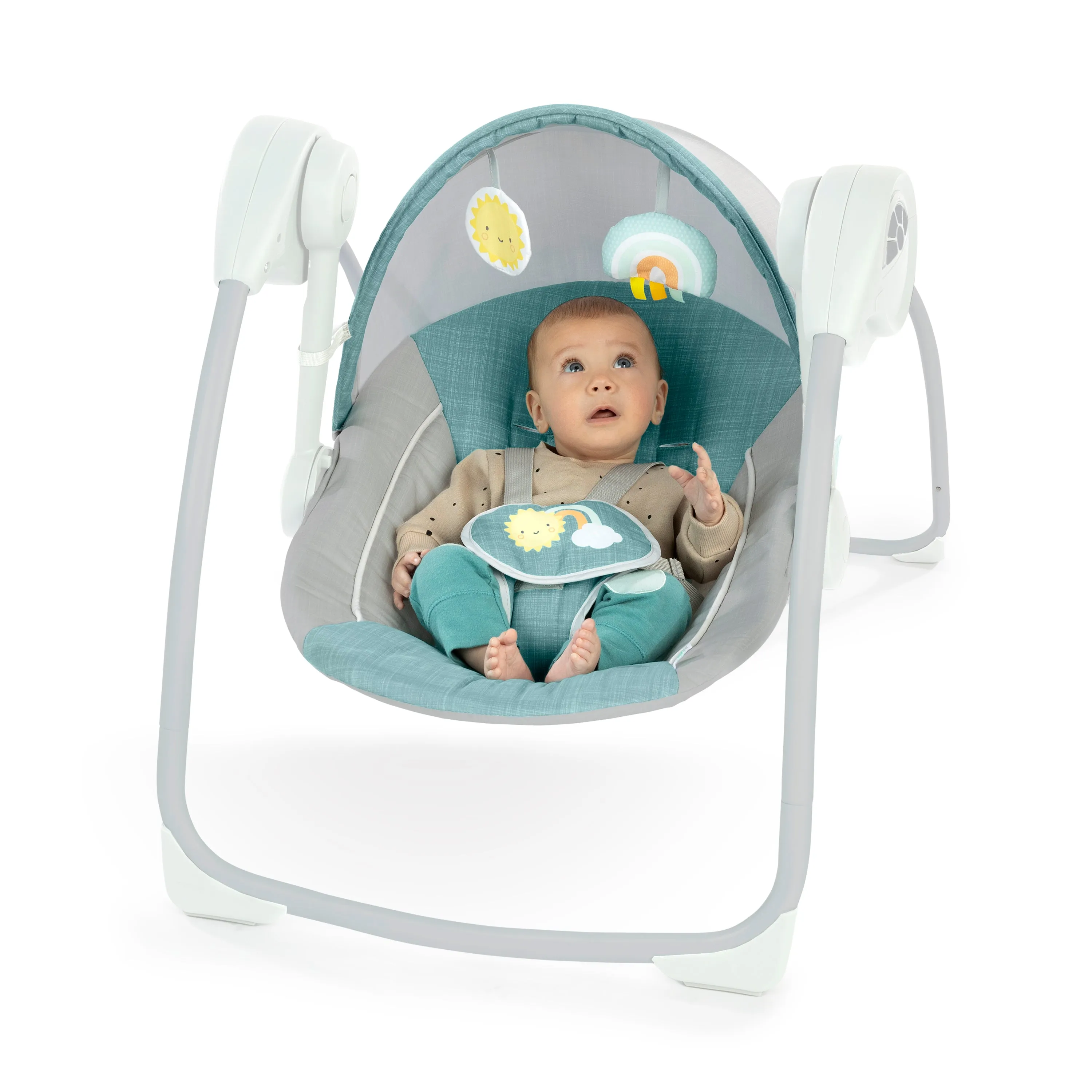 Ingenuity Sun Valley Canopy Portable Swing Teal
