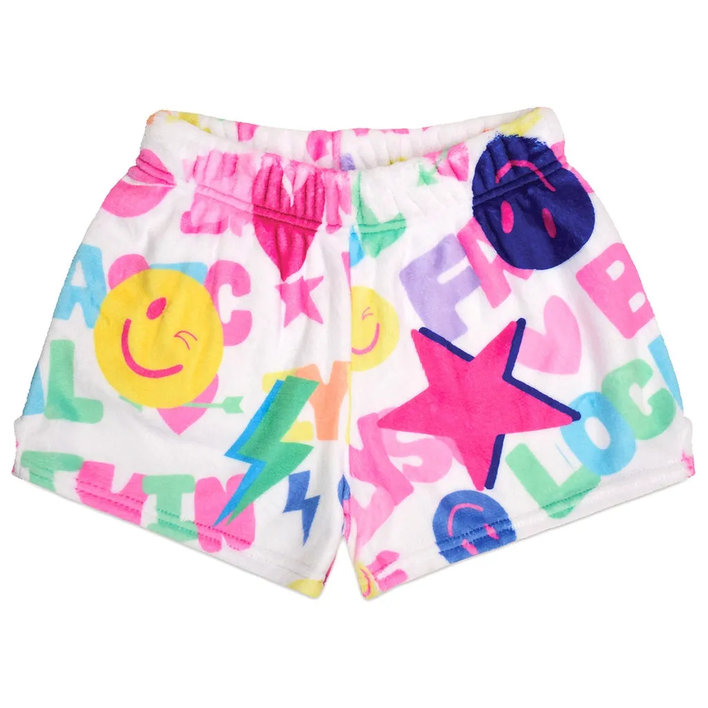 iScream- Theme Icons Plush Shorts