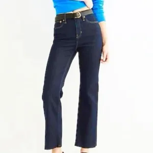 J. Crew Slim Demi Boot Brushed Back Jean Rinse wash. Size 30