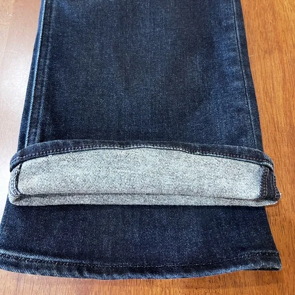 J. Crew Slim Demi Boot Brushed Back Jean Rinse wash. Size 30