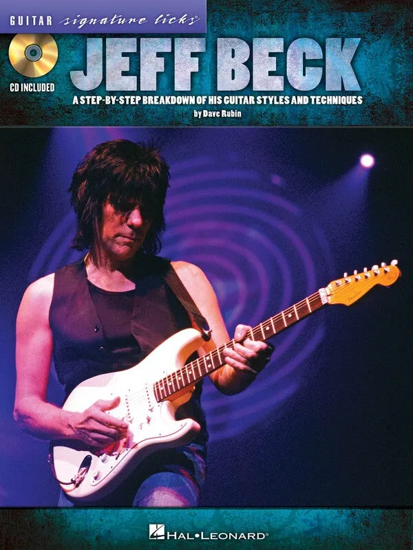 JEFF BECK SIGNATURE LICKS BK/CD