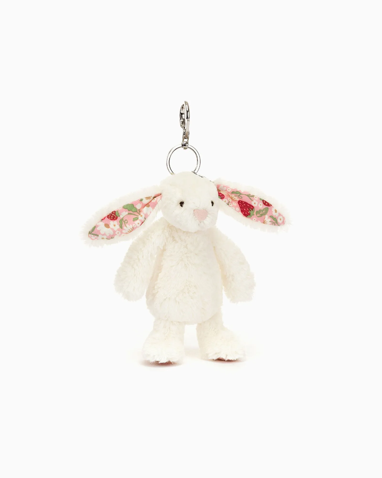 Jellycat Blossom Cream Bunny Berry Bag Charm