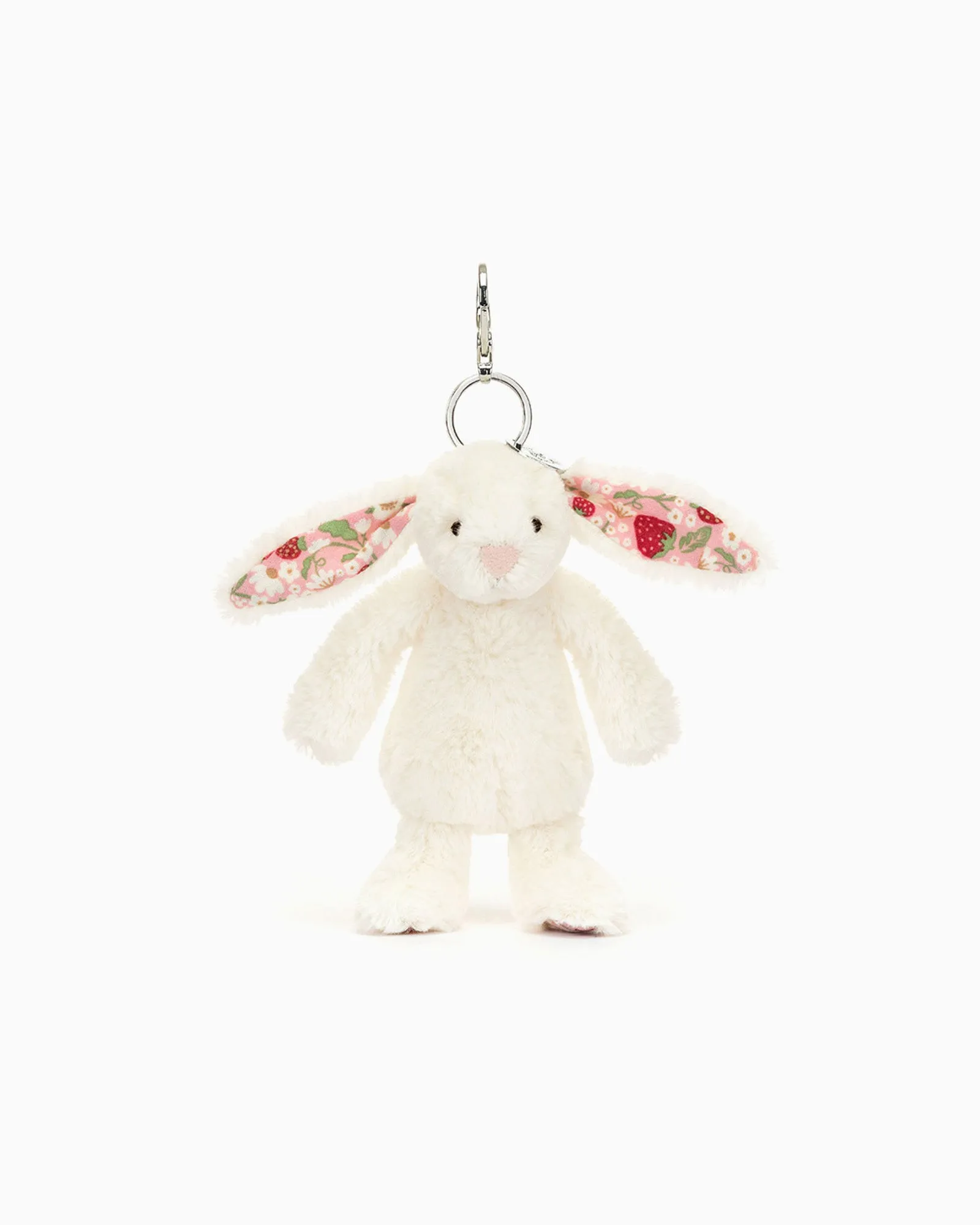Jellycat Blossom Cream Bunny Berry Bag Charm