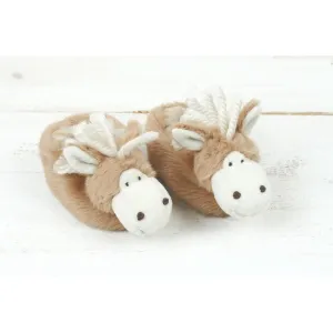 Jimmy Horse Baby Slippers