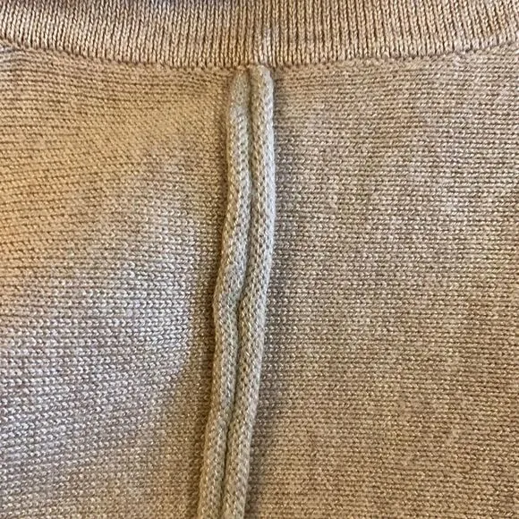 Joan Vass New York cowl neck pull over sweater top