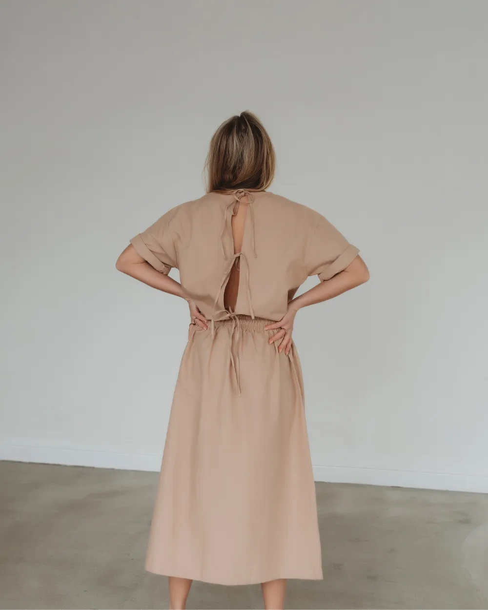 Joyce Easy Fit Clay Skirt