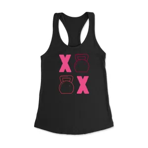 Kettlebell Kisses Racerback Tank
