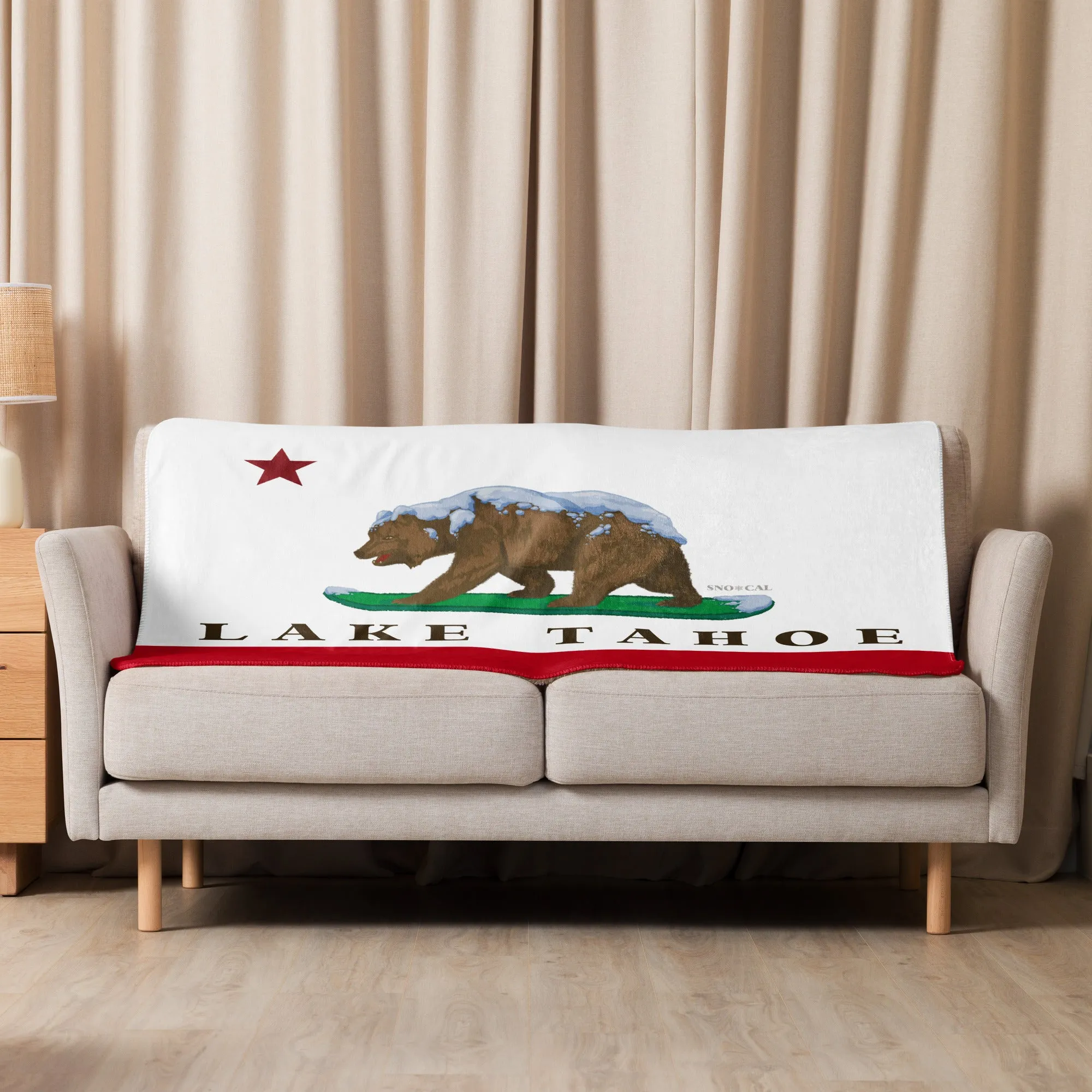 Lake Tahoe Sherpa blanket