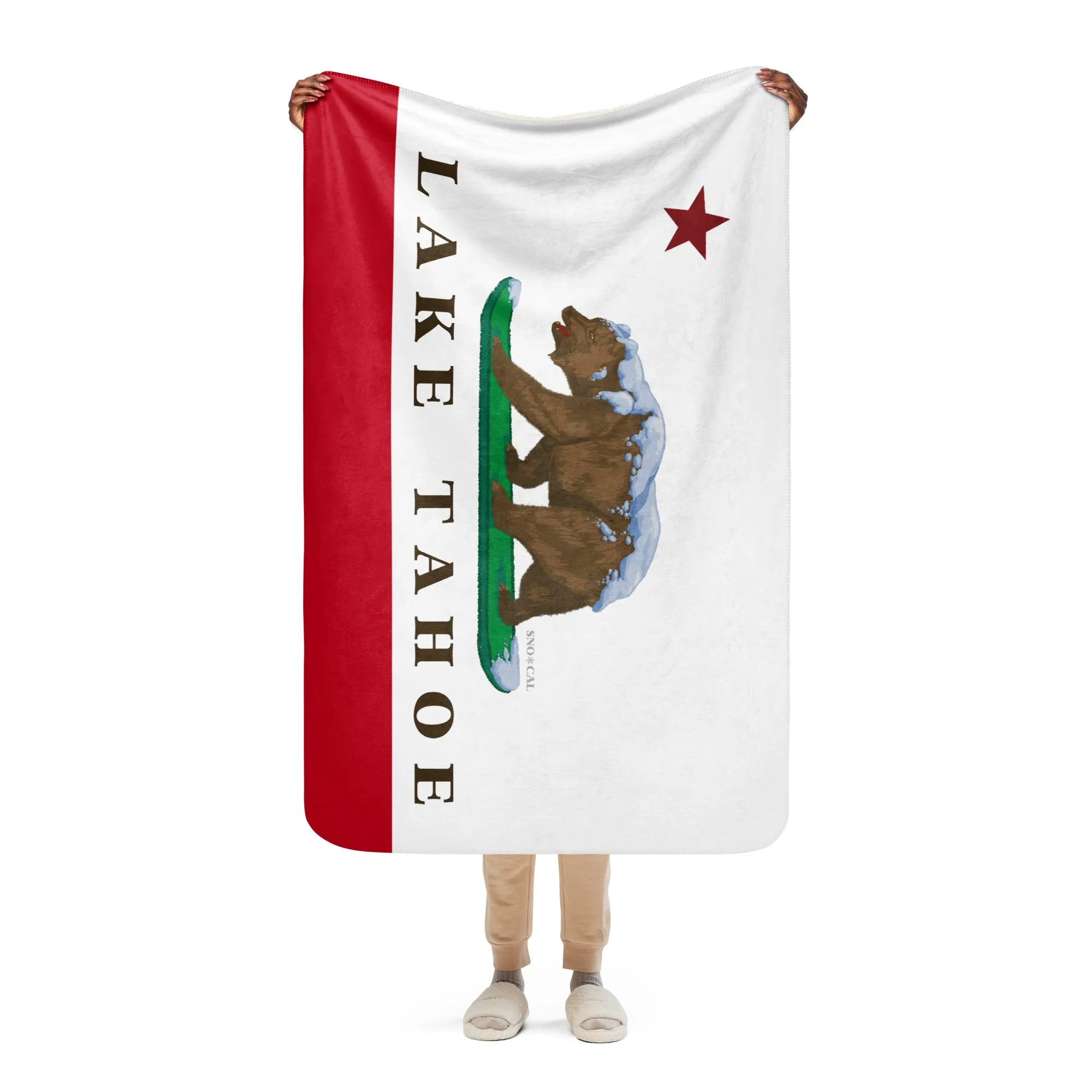 Lake Tahoe Sherpa blanket