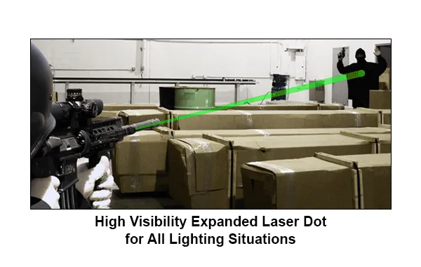 Leapers UTG Instant Target Aiming BullDot Comp Green Laser