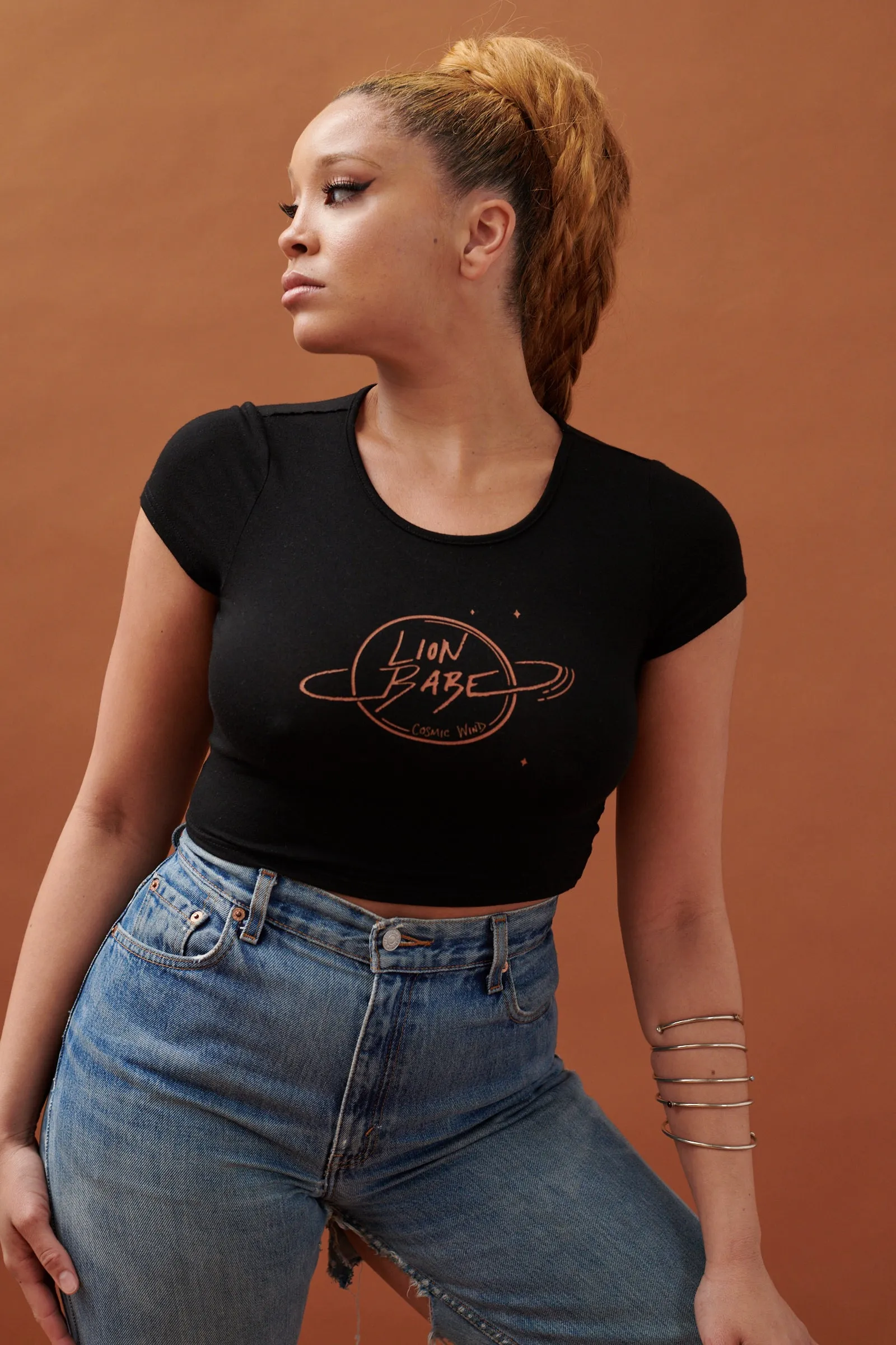 LION BABE Cosmic Wind Crop Top
