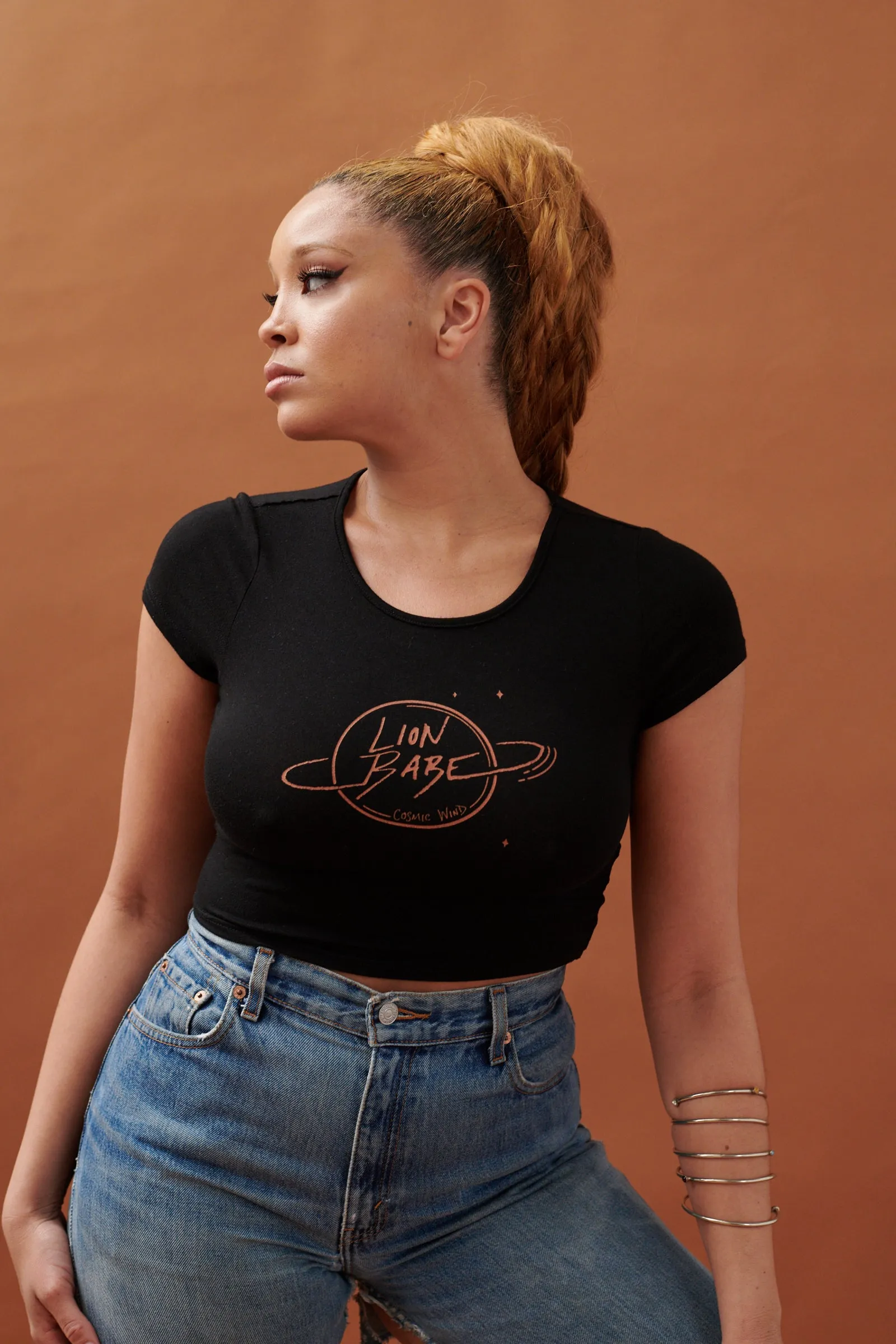 LION BABE Cosmic Wind Crop Top