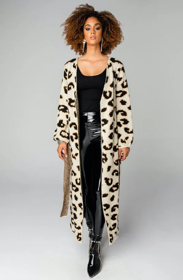 Margaret Leopard Coat